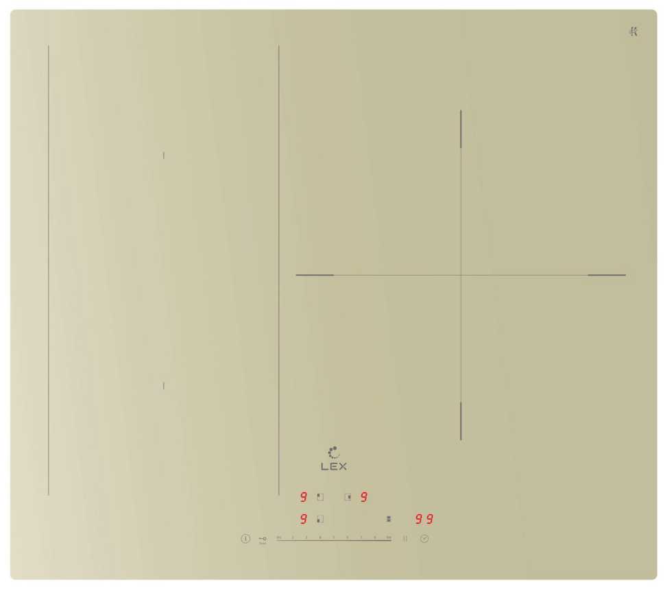Электрическая варочная панель LEX EVI 631A IV