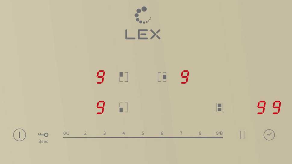 Электрическая варочная панель LEX EVI 631A IV