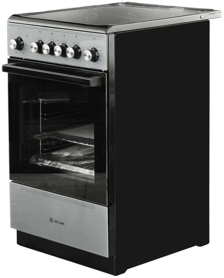 Электроплита De luxe 506004.13эс-002 серая