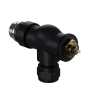 Набор термостатический осевой Royal Thermo Design Pro 15мм М30х1,5 (Черный)