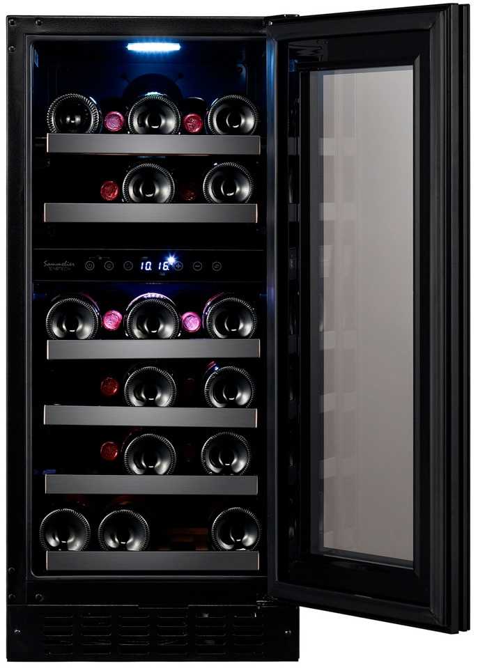 Встраиваемый винный шкаф Temptech SOMQ38DRB-24