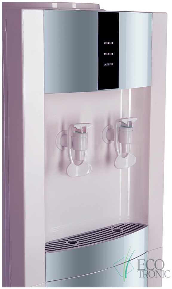Кулер для воды Ecotronic ''Экочип'' V21-LWD white-silver, 7240