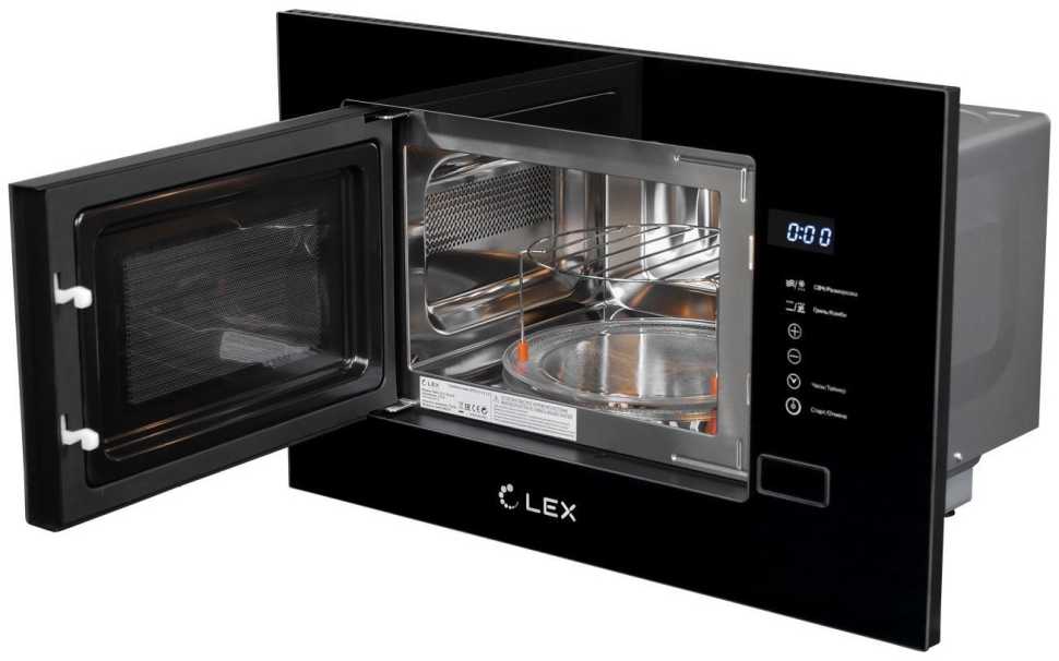 Встраиваемая микроволновая печь СВЧ LEX BIMO 20.01 BLACK