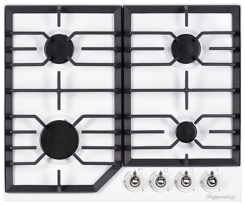 Газовая варочная панель Kuppersberg FS 601 W Silver