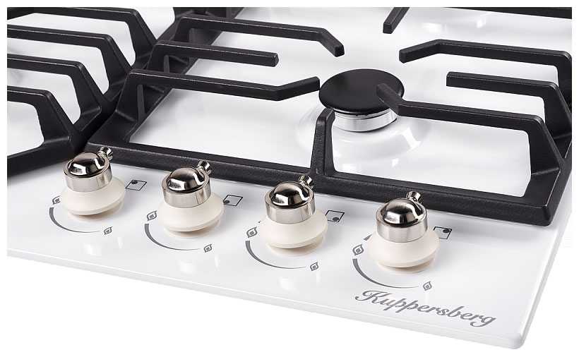 Газовая варочная панель Kuppersberg FS 601 W Silver
