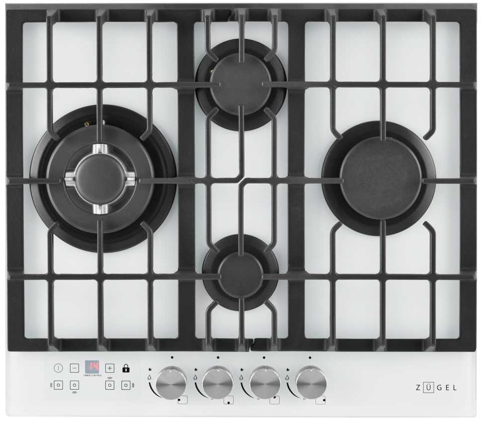 Газовая варочная панель Zugel ZGH600W
