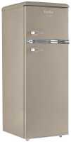Двухкамерный холодильник Tesler RT-217 SAND GREY