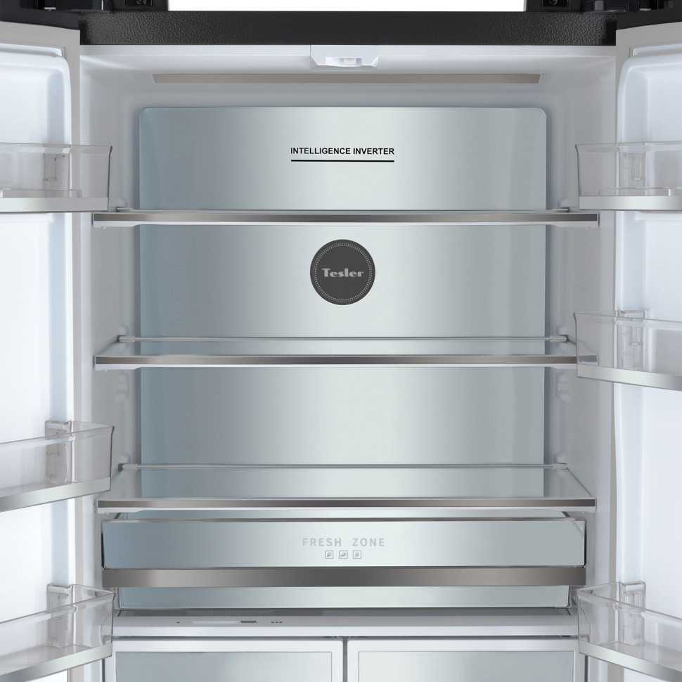 Многокамерный холодильник Tesler RFD-427BI GRAPHITE