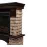 Портал Firelight Forte Wood 30 камень коричневый, шпон темный дуб