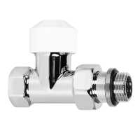 Набор термостатический для радиатора прямой Royal Thermo Design 1/2&quot;М30х1,5 (Хром)
