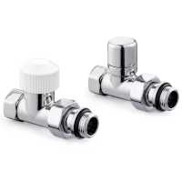 Набор термостатический для радиатора прямой Royal Thermo Design 1/2&quot;М30х1,5 (Хром)