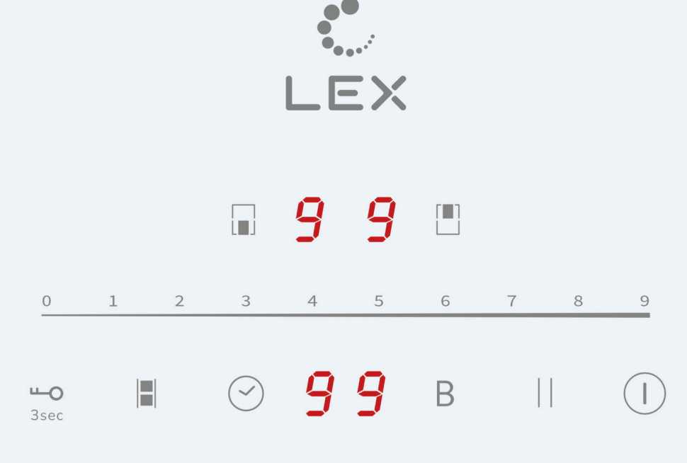 Электрическая варочная панель LEX EVI 321A WH
