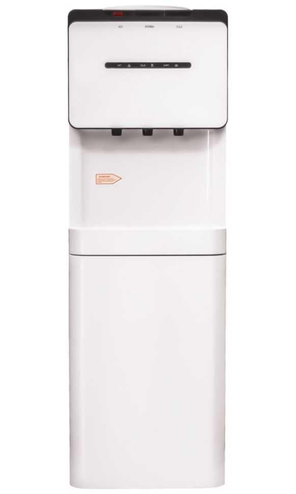 Кулер для воды Aqua Work YLR2-5-V908 (белый) напольный, компрессор, шкафчик 6.5 л, 3 кнопки (20274)