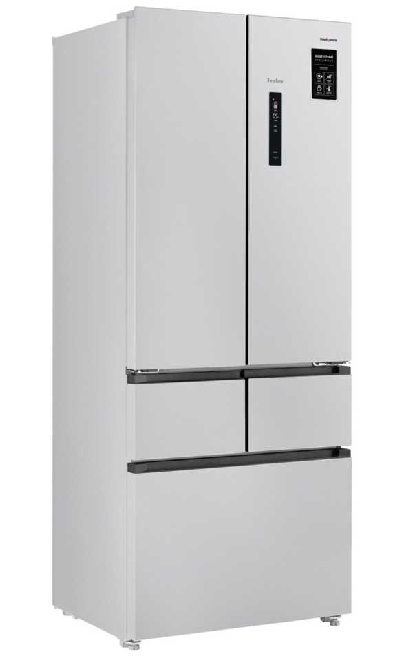 Многокамерный холодильник Tesler RFD-427BI SPARKLING WHITE