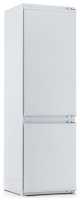 Встраиваемый двухкамерный холодильник Beko BCHA 2752 S