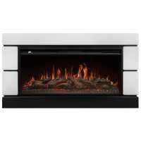 Каминокомплект: Очаг Royal Thermo Aurora RTFP/P-AR40LS, портал Moderno 42/40/36, белый