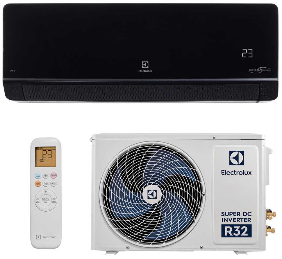 Сплит-система Electrolux Onix Super DC EACS/I-09HIX-BLACK/N8 (комплект)