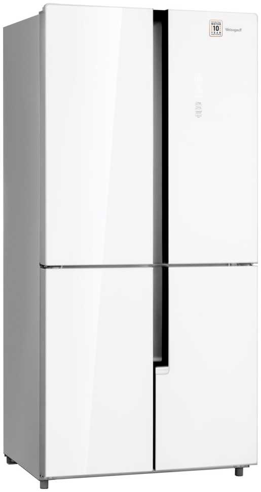 Многокамерный холодильник Weissgauff WCD 450 WG NoFrost Inverter