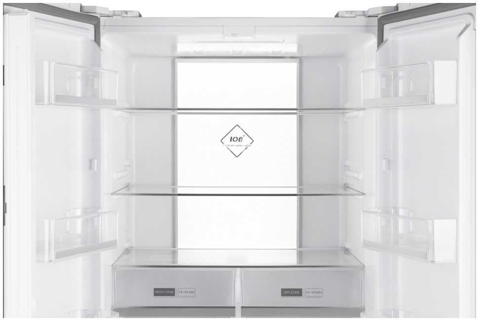 Многокамерный холодильник Weissgauff WCD 450 WG NoFrost Inverter