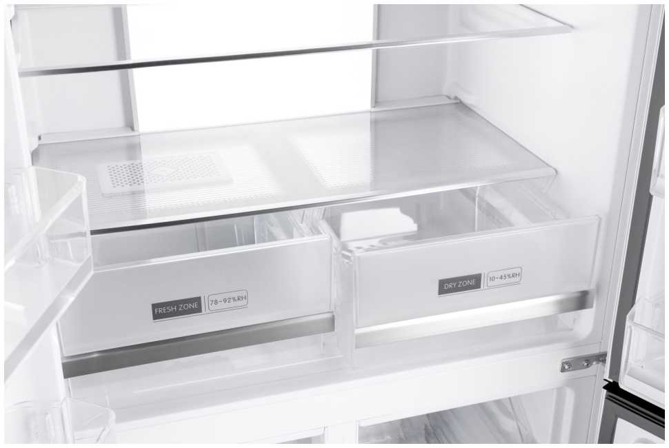 Многокамерный холодильник Weissgauff WCD 450 WG NoFrost Inverter