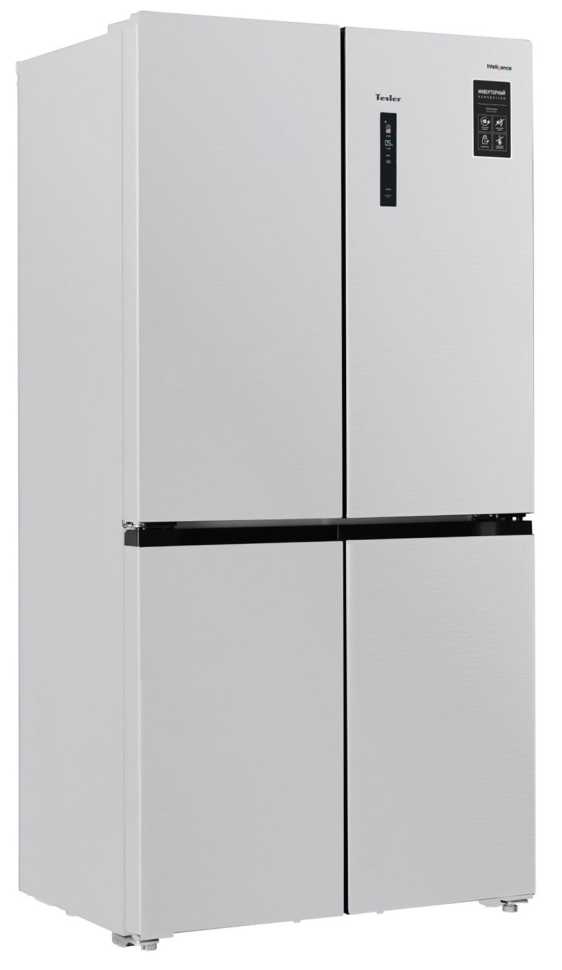 Многокамерный холодильник Tesler RCD-547BI SPARKLING WHITE