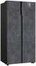 Холодильник Side-by-Side Weissgauff WSBS 600 NoFrost Inverter Rock Glass