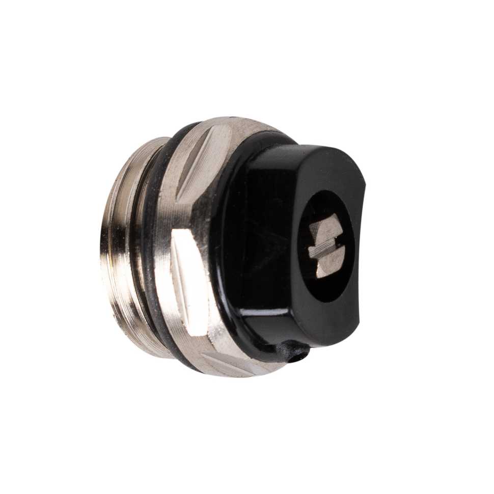 Комплект монтажный Royal Thermo 1”х 1/2" черный
