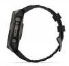 Умные часы Garmin Fenix 8, 51 мм, Solar, Sapphire Carbon Gray DLC Titanium with Black/Pebble Gray Silicone