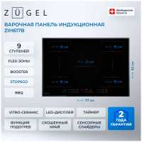 Электрическая варочная панель Zugel ZIH617B