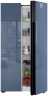 Холодильник Side-by-Side Weissgauff WSBS 600 NoFrost Inverter Blue Glass