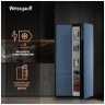 Холодильник Side-by-Side Weissgauff WSBS 600 NoFrost Inverter Blue Glass