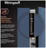 Холодильник Side-by-Side Weissgauff WSBS 600 NoFrost Inverter Blue Glass