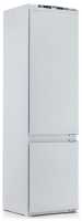 Встраиваемый двухкамерный холодильник Beko BCNA 306 E2S
