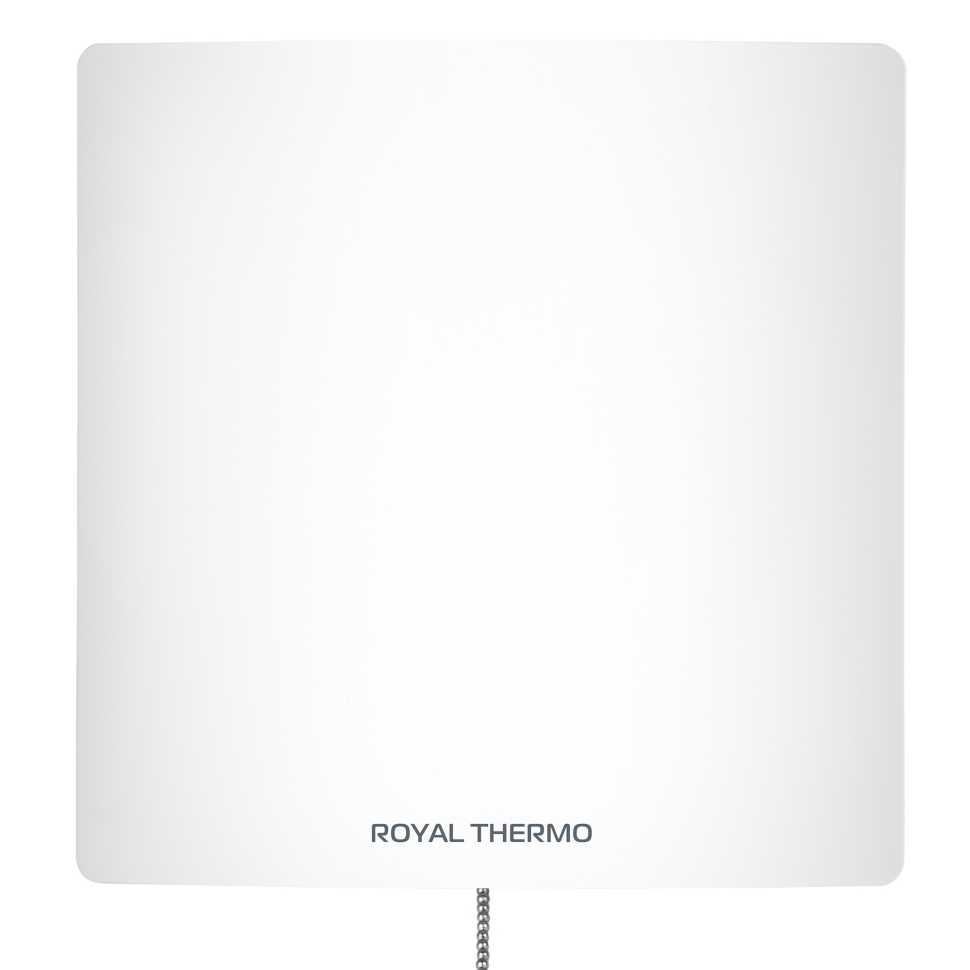 Вентилятор вытяжной Royal Thermo Sunset RAFS 100 P с тяговым выключателем