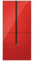 Многокамерный холодильник Centek CT-1750 NF Red, INVERTER
