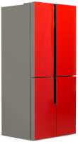 Многокамерный холодильник Centek CT-1750 NF Red, INVERTER