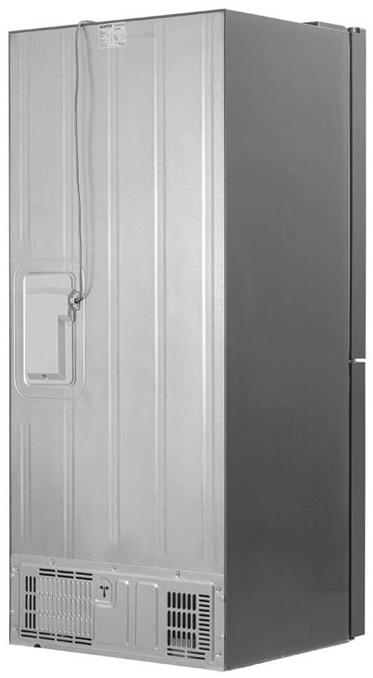 Многокамерный холодильник Centek CT-1750 NF Red, INVERTER