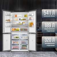 Многокамерный холодильник Tesler RCD-547BI GRAPHITE