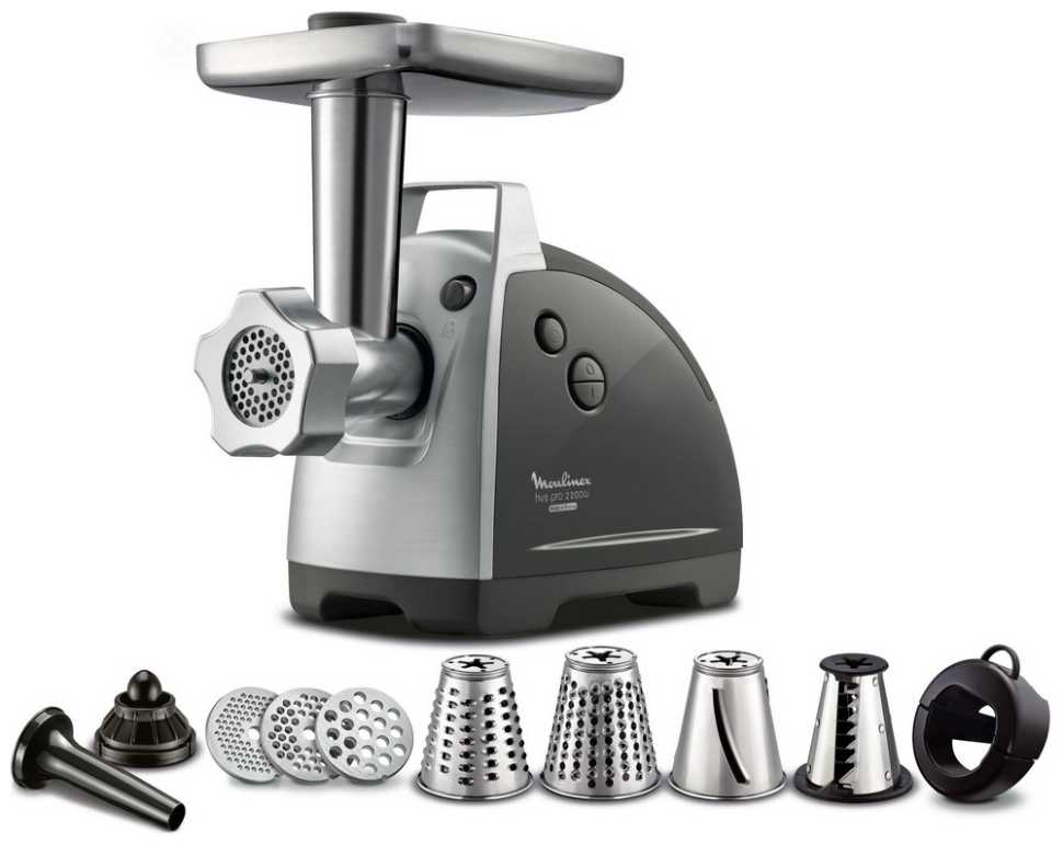 Мясорубка Moulinex HV8 ME688832, серый