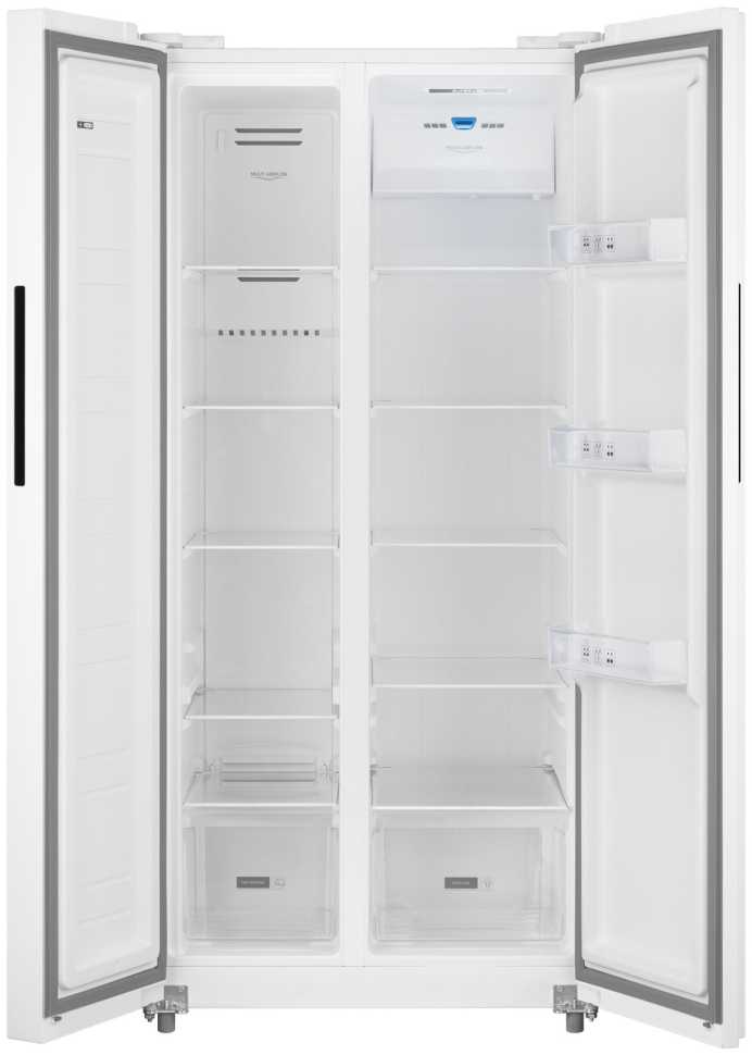 Холодильник Side-by-Side Weissgauff WSBS 500 Inverter NoFrost White