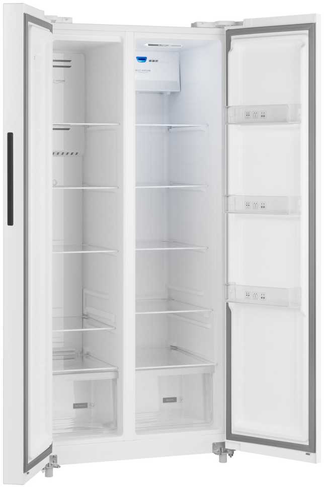 Холодильник Side-by-Side Weissgauff WSBS 500 Inverter NoFrost White