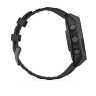 Умные часы Garmin Fenix 8, 47 мм, Solar, Sapphire Carbon Gray DLC Titanium with Black/Pebble Gray Silicone