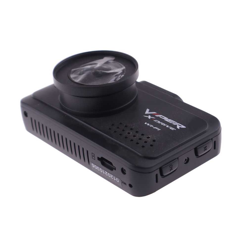VIPER X Drive Wi-FI GPS, ГЛОНАСС - видеорегистратор с базой камер 