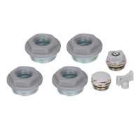 Комплект монтажный Royal Thermo 1”х 1/2&quot; серебристый