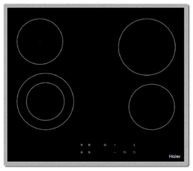 Электрическая варочная панель Haier HHY-C64DFB черный
