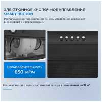 Вытяжка Zugel ZHI522B черная