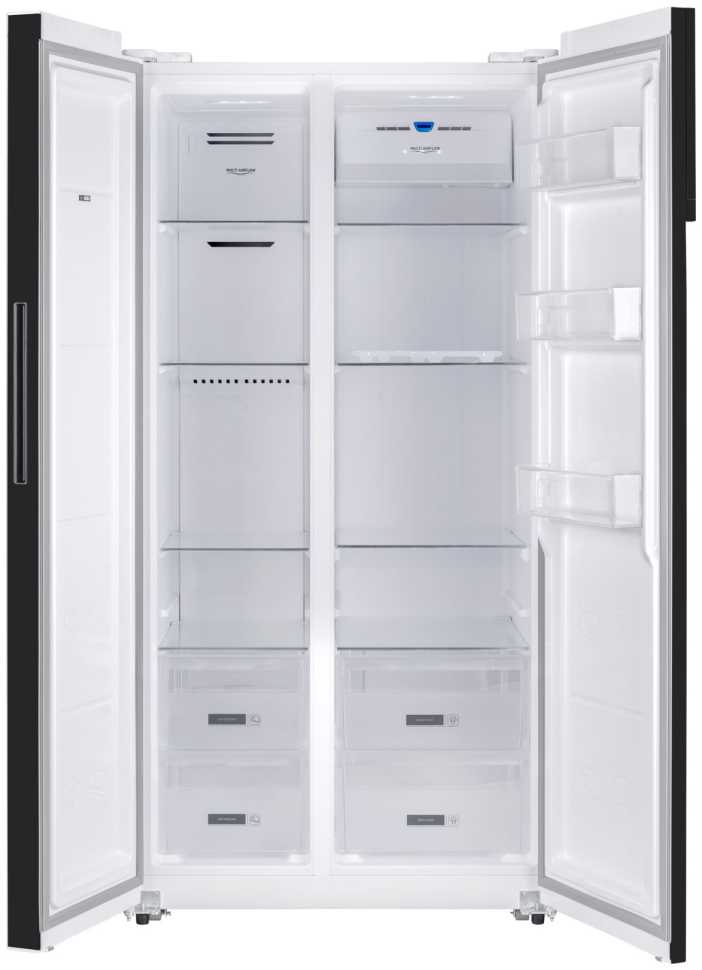 Холодильник Side-by-Side Weissgauff WSBS 600 WG NoFrost Inverter