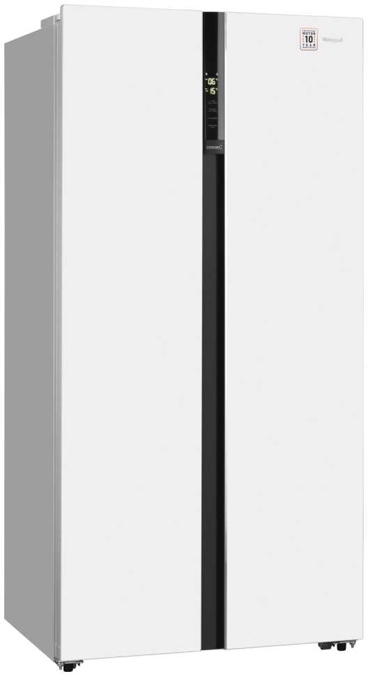Холодильник Side-by-Side Weissgauff WSBS 600 WG NoFrost Inverter