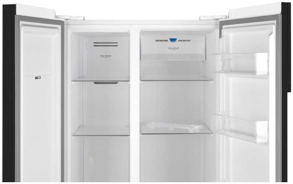 Холодильник Side-by-Side Weissgauff WSBS 600 WG NoFrost Inverter