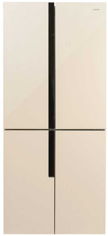 Многокамерный холодильник Centek CT-1750 NF Beige, INVERTER